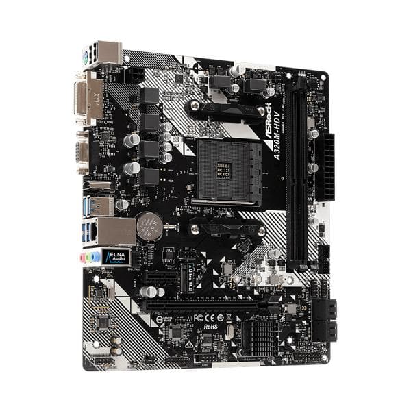 ASROCK A320M-HDV R4.0 DDR4 AMD Motherboard - 4