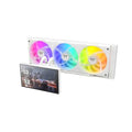 THERMALTAKE ST360 ULTRA ARGB 7" LCD SCREEN 360mm CPU LIQUID COOLER (White) – TechCure India
