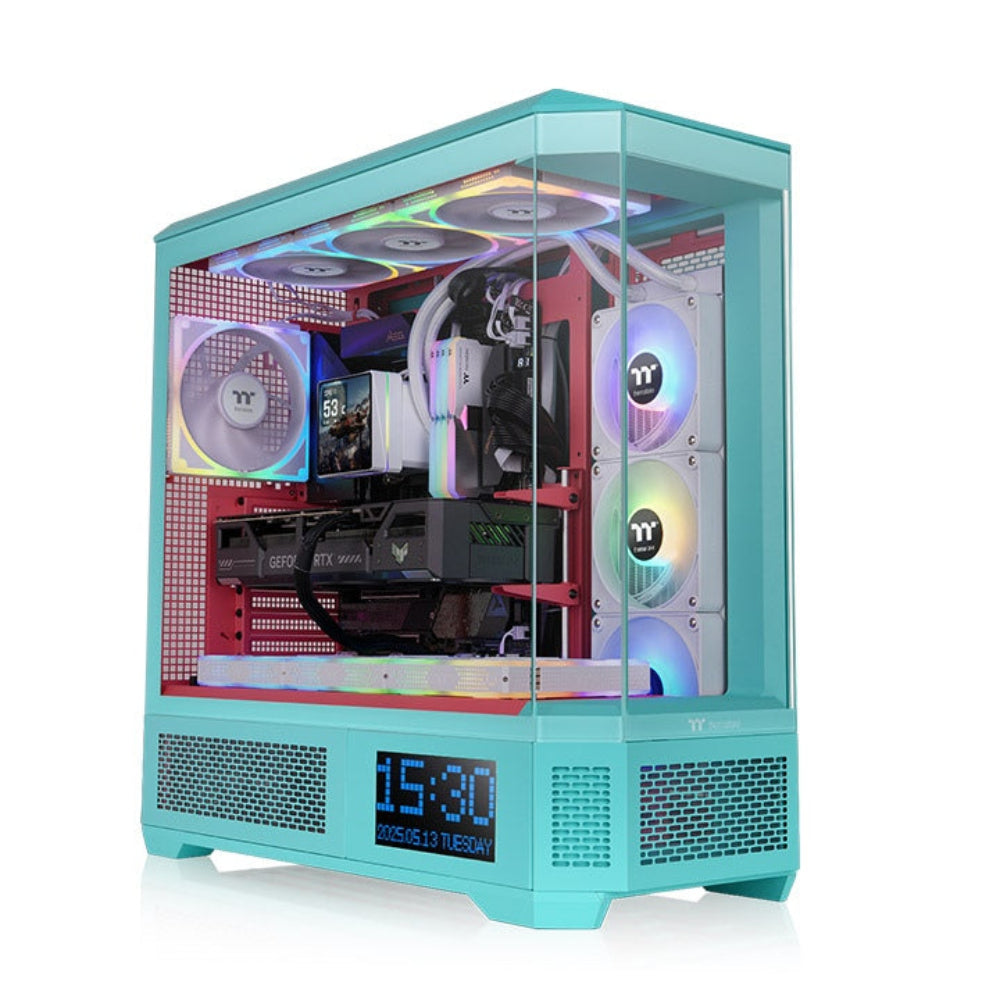 THERMALTAKE View 600 TG EATX Full Tower Cabinet ( Mint Strawberry ) – TechCure India