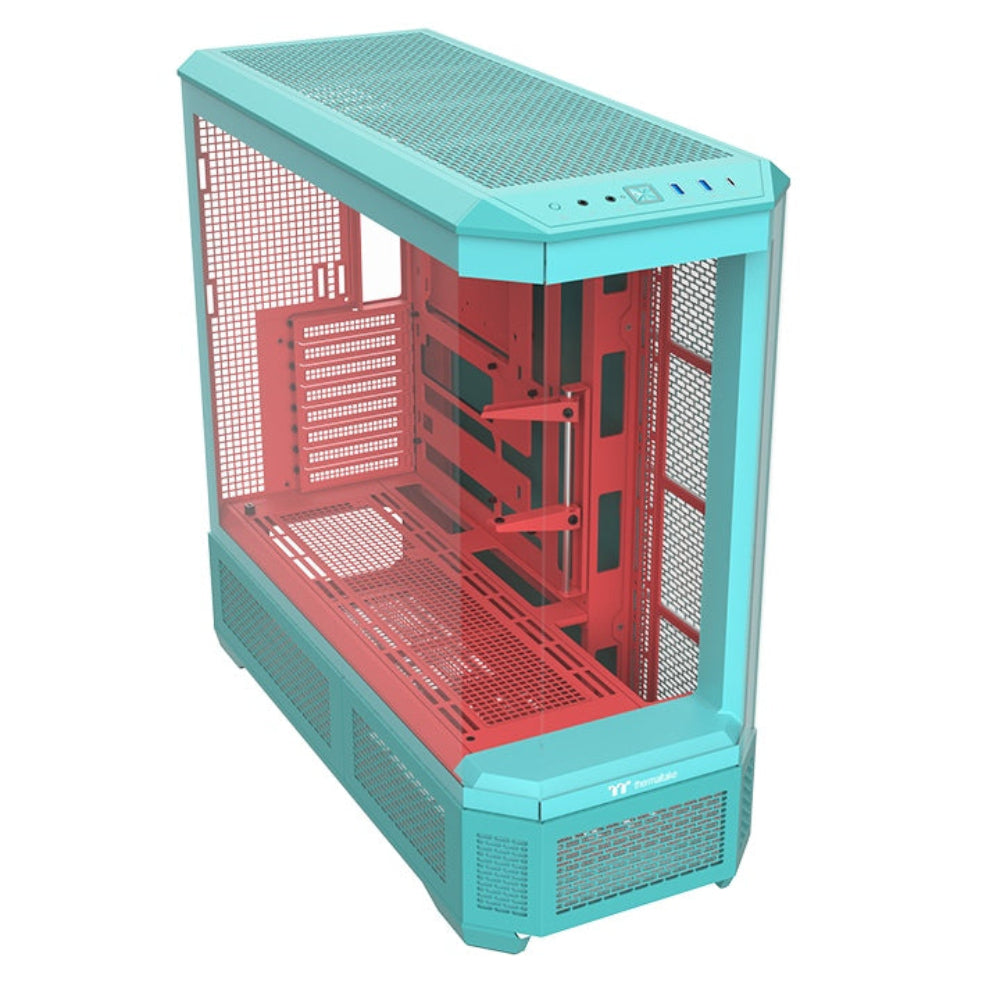THERMALTAKE View 600 TG EATX Full Tower Cabinet ( Mint Strawberry ) – TechCure India