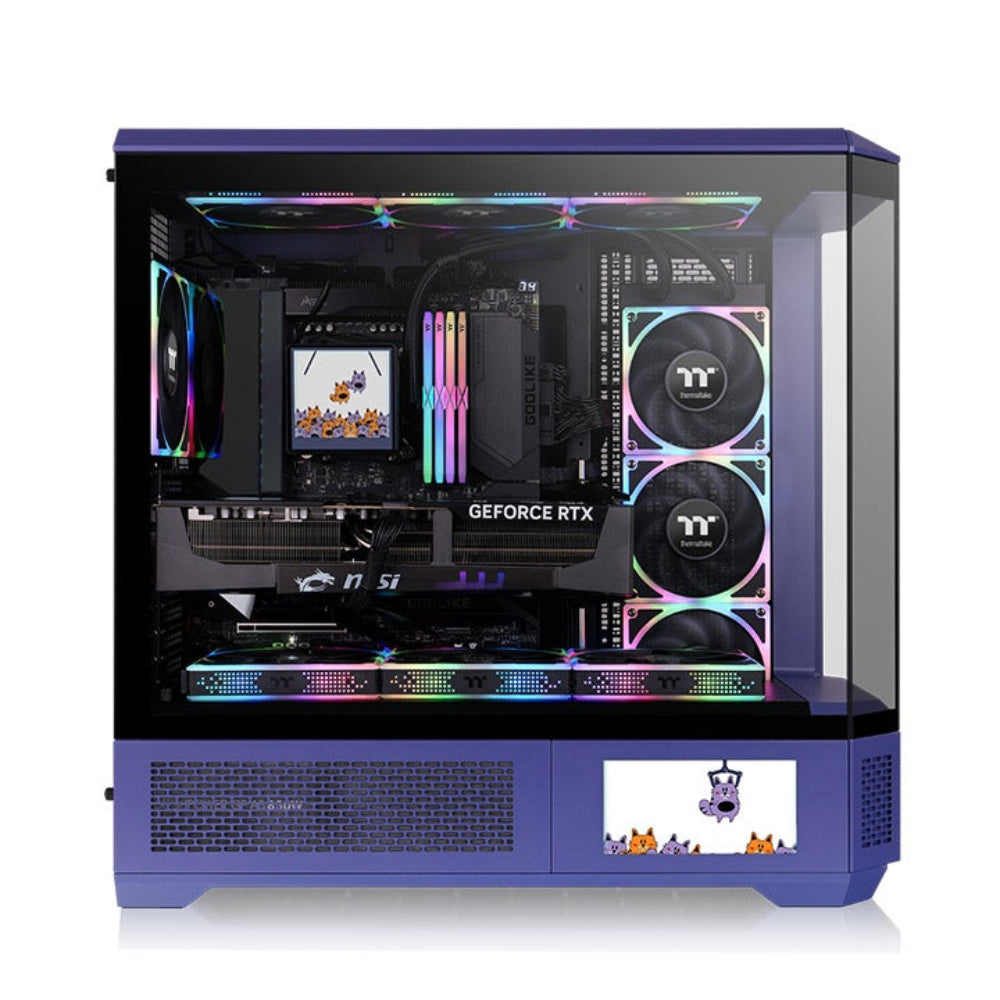 THERMALTAKE View 600 TG EATX Full Tower Cabinet ( Future Dusk ) – TechCure India