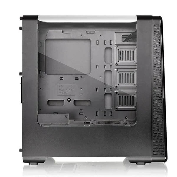 THERMALTAKE View 28 RGB Riing Edition ATX Mid Tower Cabinet (Black) - 2