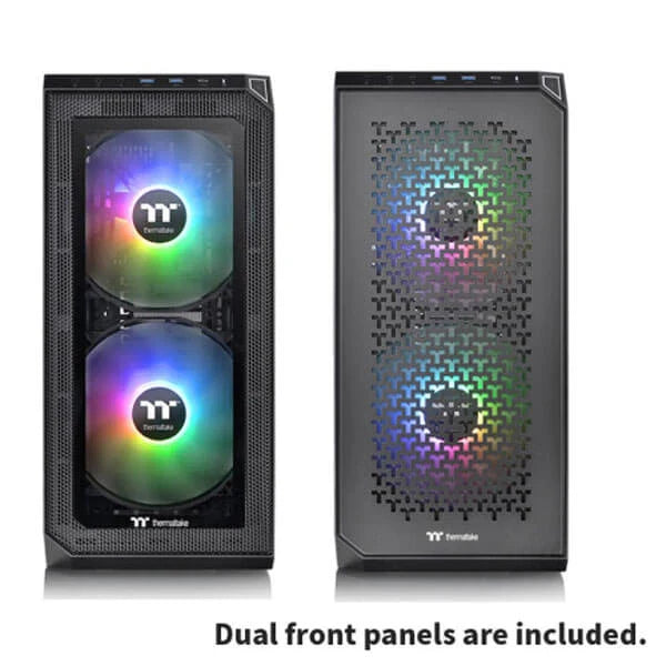 THERMALTAKE View 300 MX ARGB EATX Mid Tower Cabinet (Black) - 3