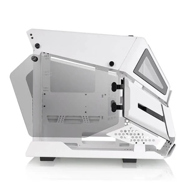 THERMALTAKE AH T200 Snow MATX Mini Tower Cabinet (White) - 6
