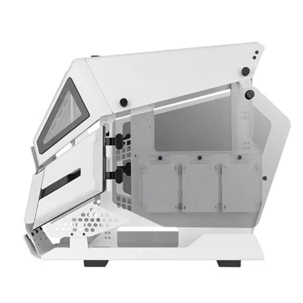 THERMALTAKE AH T200 Snow MATX Mini Tower Cabinet (White) - 5