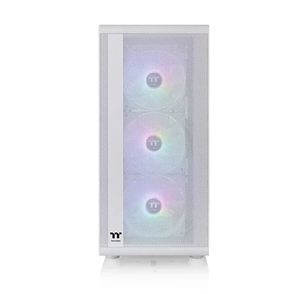 THERMALTAKE S200 ARGB ATX Mid Tower Cabinet (White) – TechCure India