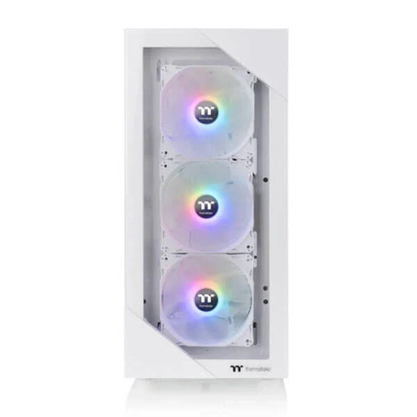 THERMALTAKE View 200 ARGB ATX Snow Mid Tower Cabinet (White) - 3