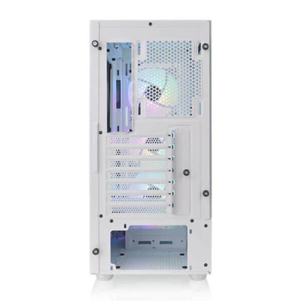 THERMALTAKE View 200 ARGB ATX Snow Mid Tower Cabinet (White) - 5