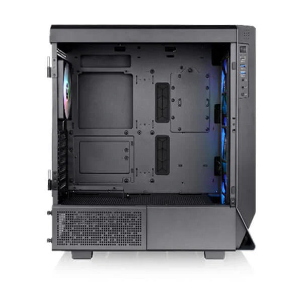 THERMALTAKE Ceres 500 ARGB EATX Mid Tower Cabinet (Black) - 6