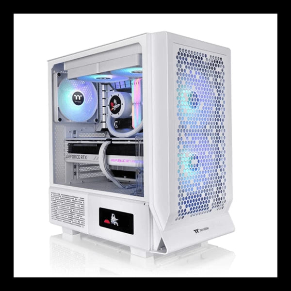 Thermaltake Ceres 330 TG ARGB Snow (E-ATX) Mid Tower Cabinet (White) – TechCure India