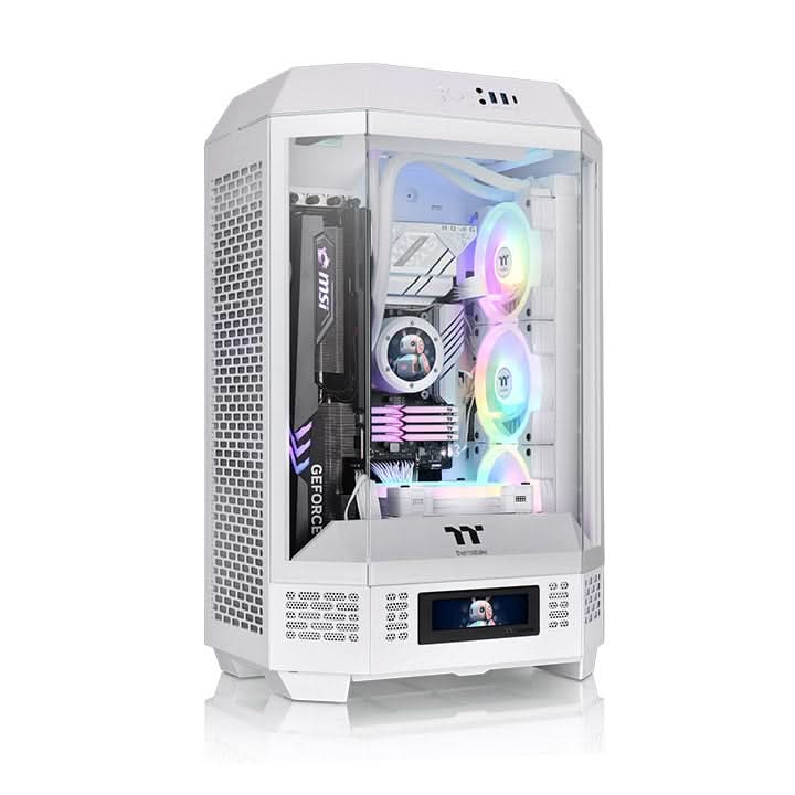 THERMALTAKE THE TOWER 300 SNOW (M-ATX) MICRO TOWER CABINET (WHITE) – TechCure India
