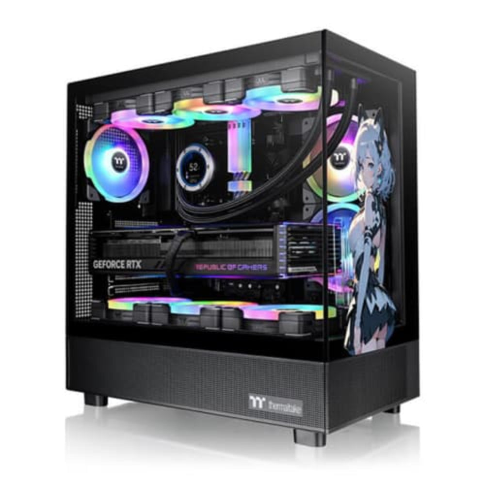 THERMALTAKE View 270 SP ARGB EATX Mid Tower Cabinet ( Black ) – TechCure India
