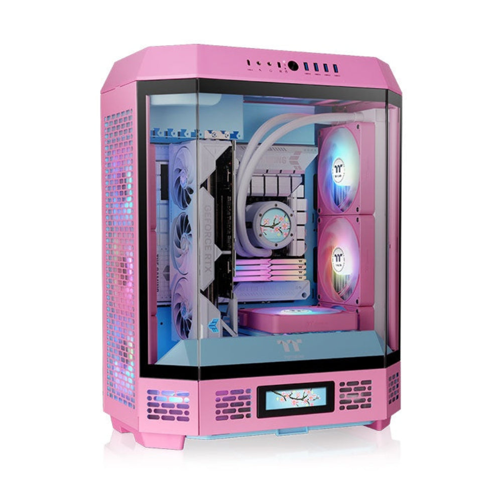THERMALTAKE the Tower 600 ATX Mid Tower Cabinet ( Bubble Pink ) – TechCure India