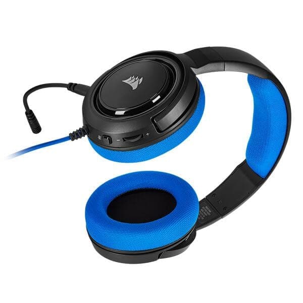 CORSAIR HS35 Wired Stereo Gaming Headphone With Mic ( Blue ) ( PC/Mobile/Mac/Xbox ) - 5