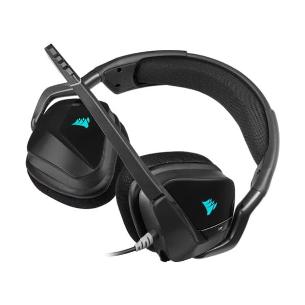 CORSAIR Void Elite RGB Elite USB 7.1 Surround Gaming Headphone With Mic ( Carbon ) ( PC/ Mobile ) - 6