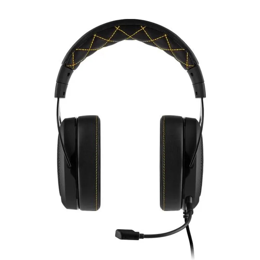 CORSAIR HS60 Pro 7.1 Surround Wired Gaming Headphone With Mic ( Yellow ) ( PC/PS4/XBOX One ) - 2