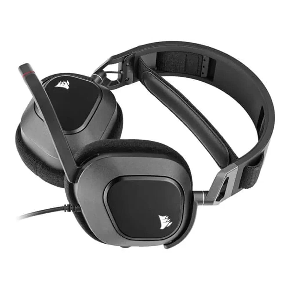 CORSAIR HS80 RGB USB 7.1 Surround Gaming Headphone With Mic ( Black ) ( PC/Mobile/PS ) - 4