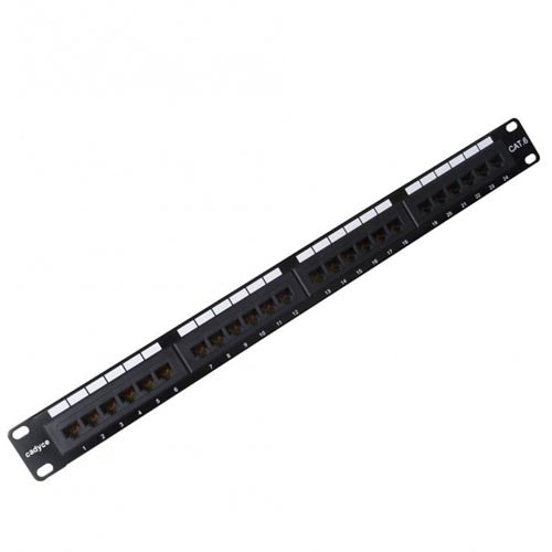 Cadyce CA-PC624 Patch Panel – 24 Port CAT 6 – TechCure India