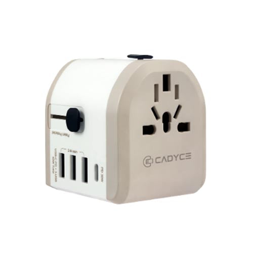 Cadyce Universal Travel Adapter – 30W CA-UTA (30W) – TechCure India