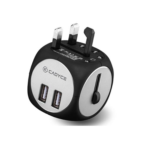 Cadyce Universal Travel Adapter CA-UTA – TechCure India