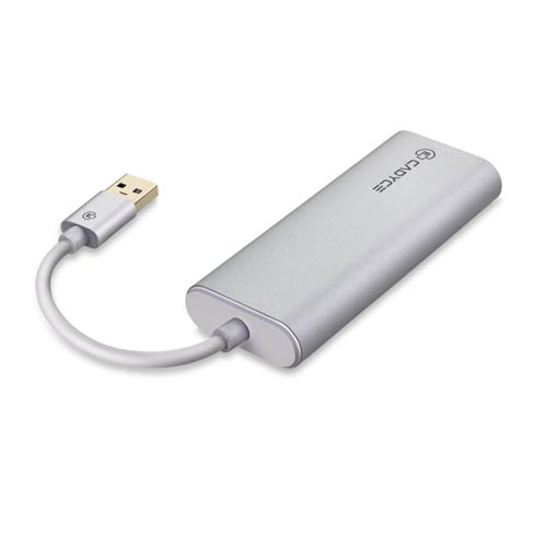 Cadyce USB 3.0 to Ethernet Adapter with 3 port USB hub – TechCure India