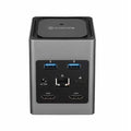 Cadyce USB-C Dual HDMI Cube Docking Station CA-2HDQD – TechCure India