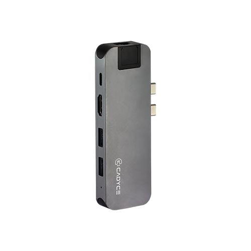 Cadyce USB C Mini Docking Station W/Gigabit LAN CA-DUCDG – TechCure India