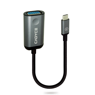 Cadyce USB-C to Full HD VGA Adapter CA-CVFHD – TechCure India