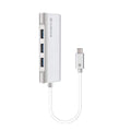 Cadyce USB C to USB 3.0 3-Port Hub with Gigabit Ethernet CA-C3HE – TechCure India