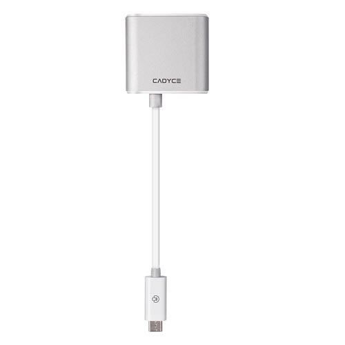 Cadyce USB C to VGA Adapter CA-C3VGA – TechCure India