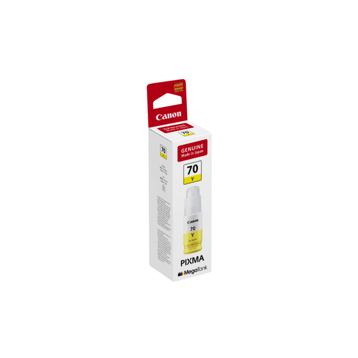 Canon 70 Ink Bottle - Yellow – TechCure India