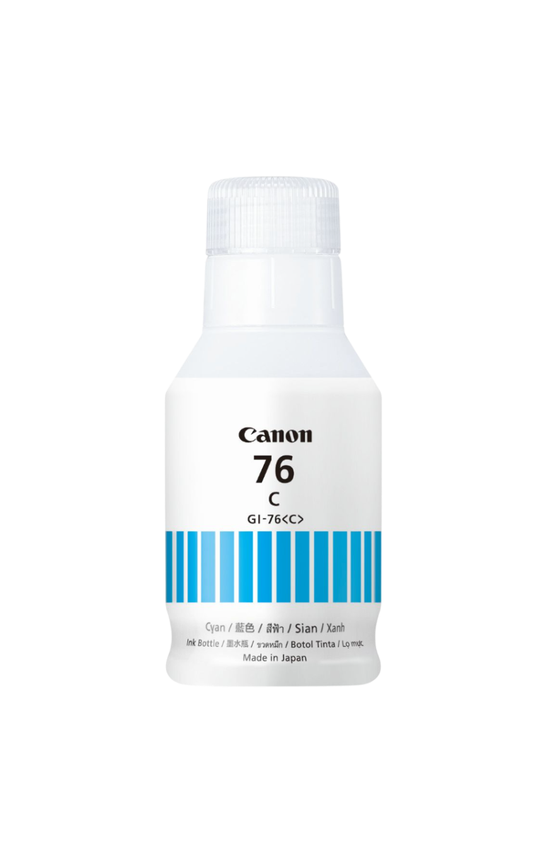Canon 76 Ink Bottle - Cyan – TechCure India