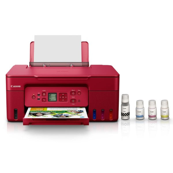 Canon PIXMA G3770 Megatank WiFi Inktank Colour Printer Red – TechCure India