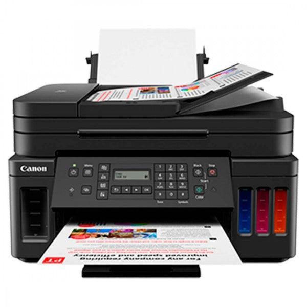 Canon PIXMA MegaTank G7070 All-in-One Wireless Ink Tank Color Printer with Network, FAX and ADF (Black) – TechCure India