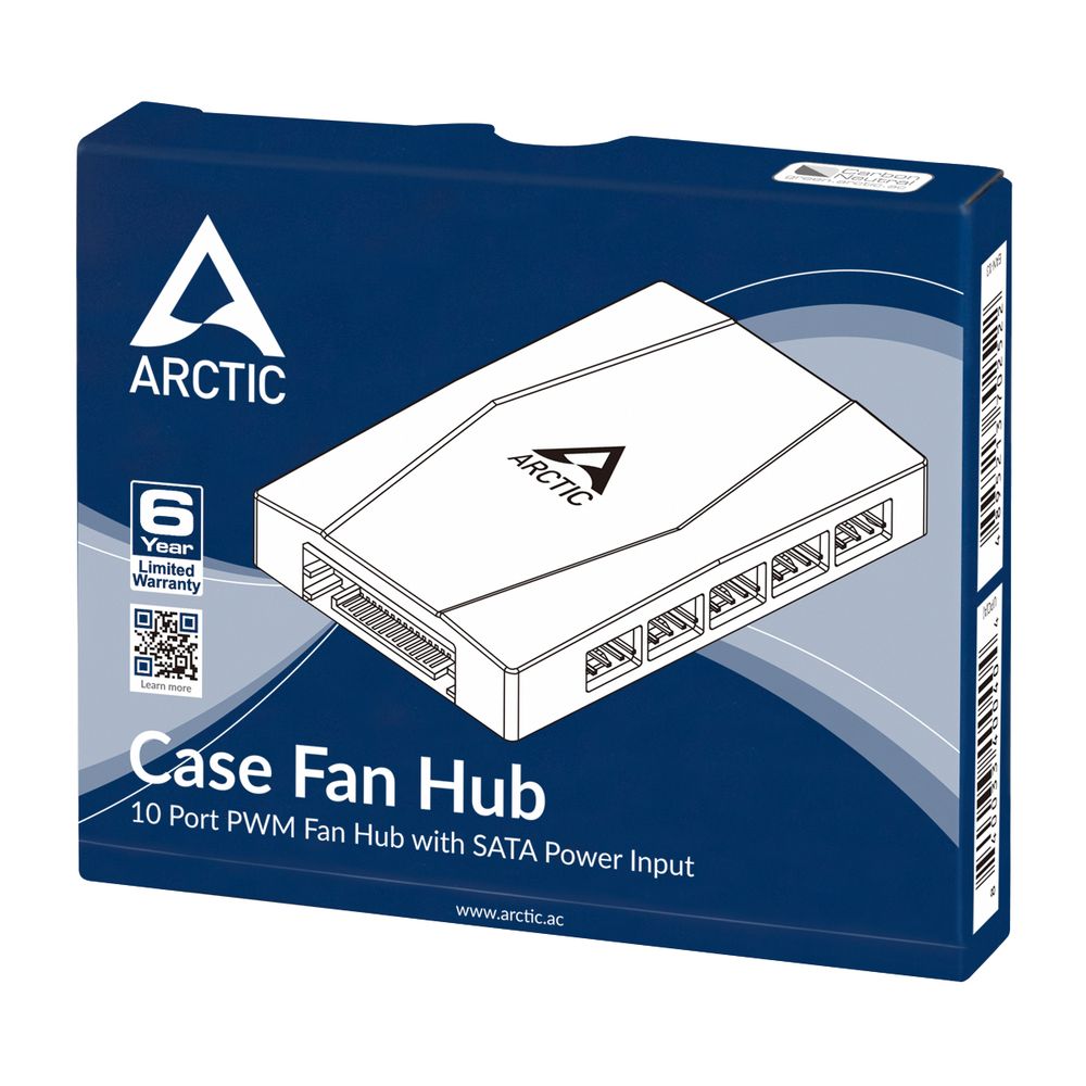 ARCTIC PWM Case Fan Hub – TechCure India