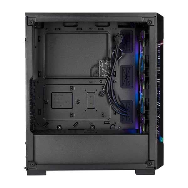 CORSAIR iCUE 220T RGB ATX Mid Tower Cabinet (Black) - 4