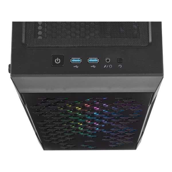 CORSAIR iCUE 220T RGB ATX Mid Tower Cabinet (Black) - 3