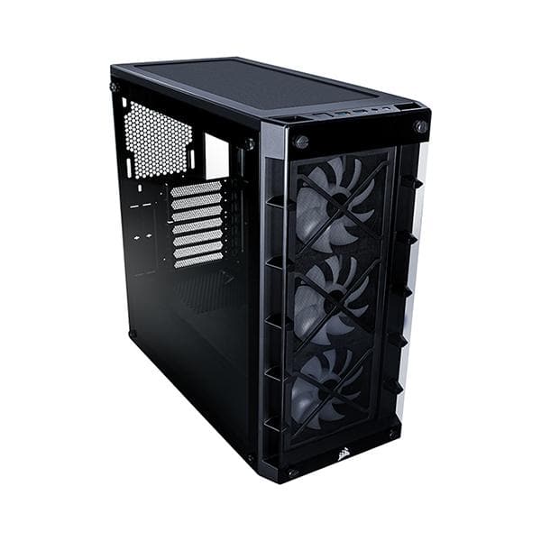 CORSAIR iCUE 465X RGB ATX Mid Tower Cabinet with SP120 RGB Fans (Black) - 3