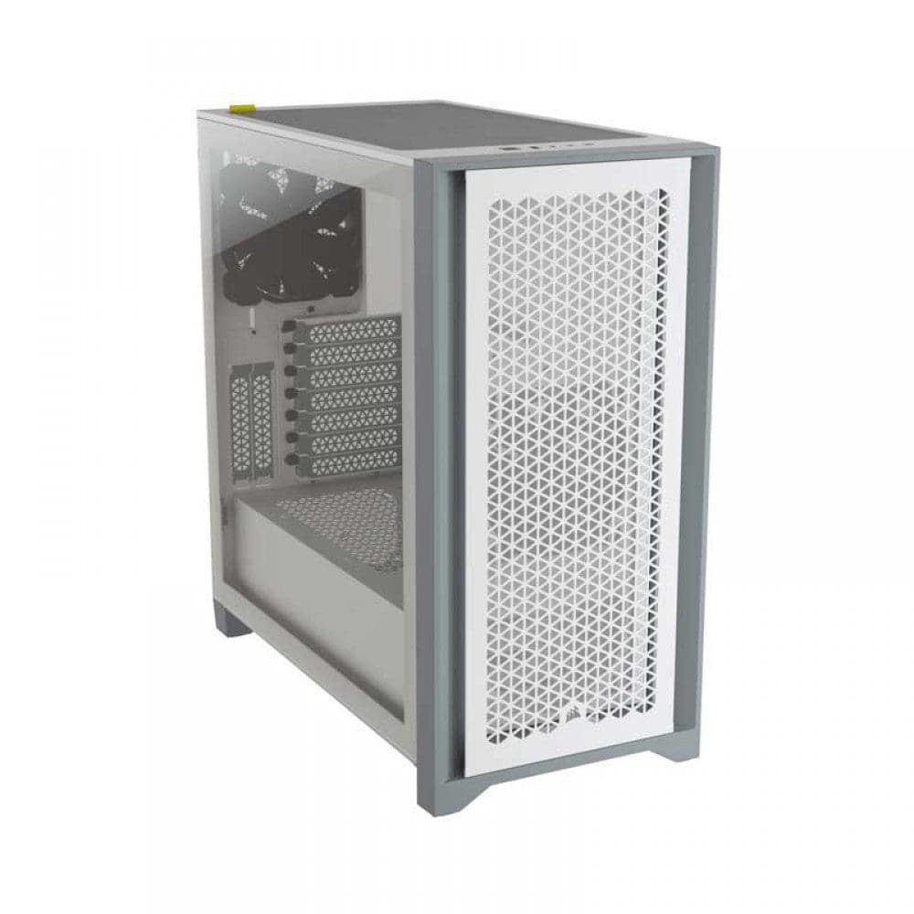 CORSAIR 4000D Airflow ATX Mid Tower Cabinet (White) - 2