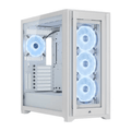 Corsair ICUE 5000X RGB QL Edition Cabinet (White) – TechCure India