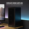CORSAIR 2000D Airflow ITX Mini Tower Cabinet (Black) - 4