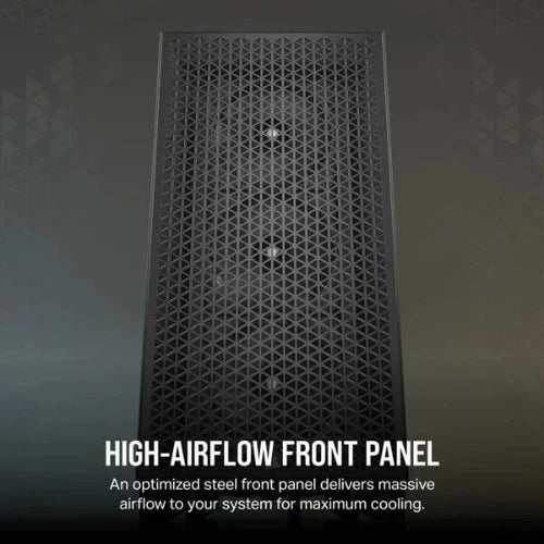 CORSAIR 3000D Airflow ATX Mid Tower Cabinet (Black) - 4