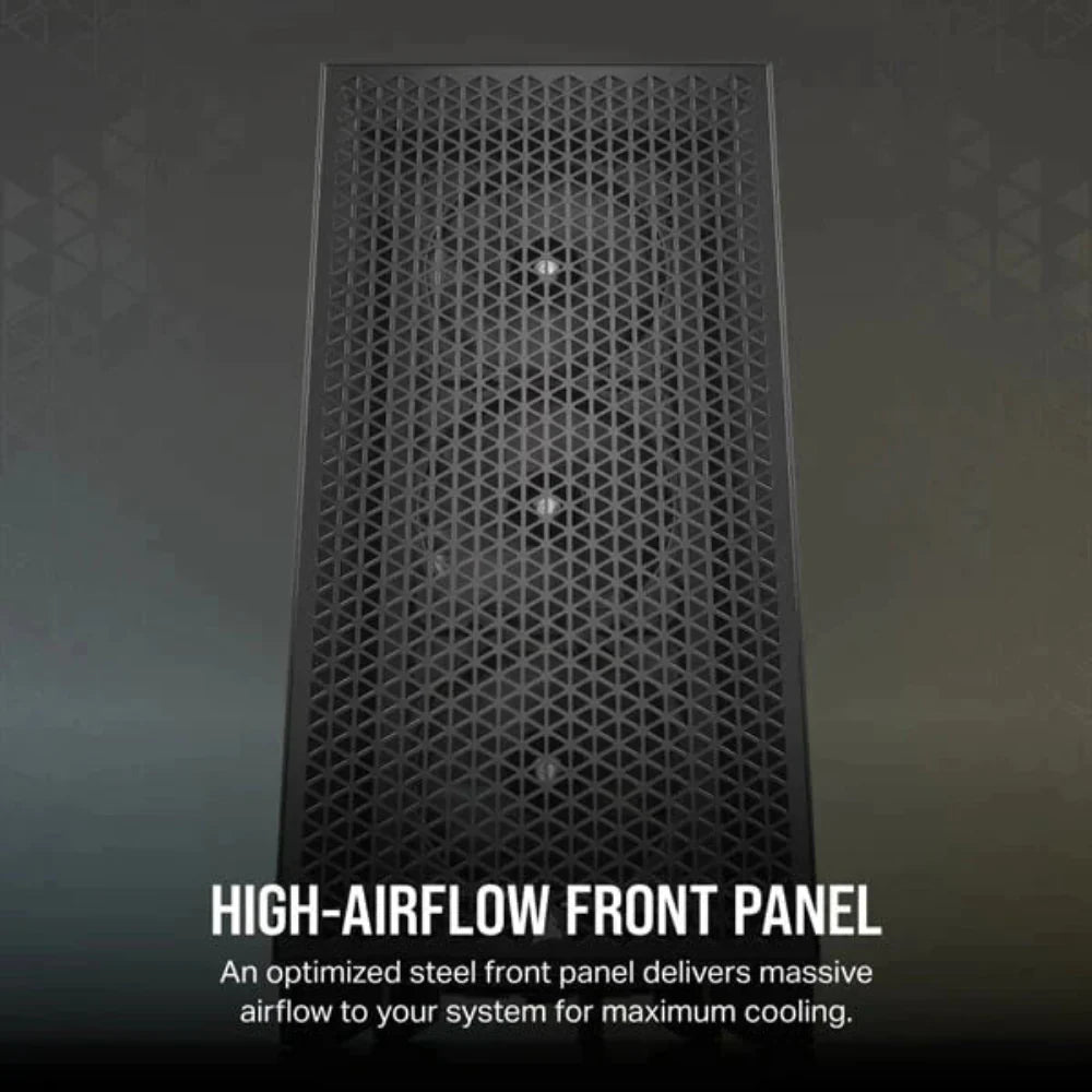 CORSAIR 3000D SI Edition ATX Mid Tower Cabinet (Black) Without Fans - 3
