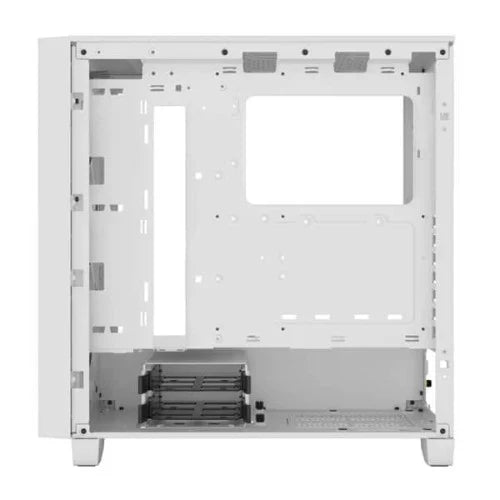 CORSAIR 3000D RGB Airflow ATX Mid Tower Cabinet (White) - 4