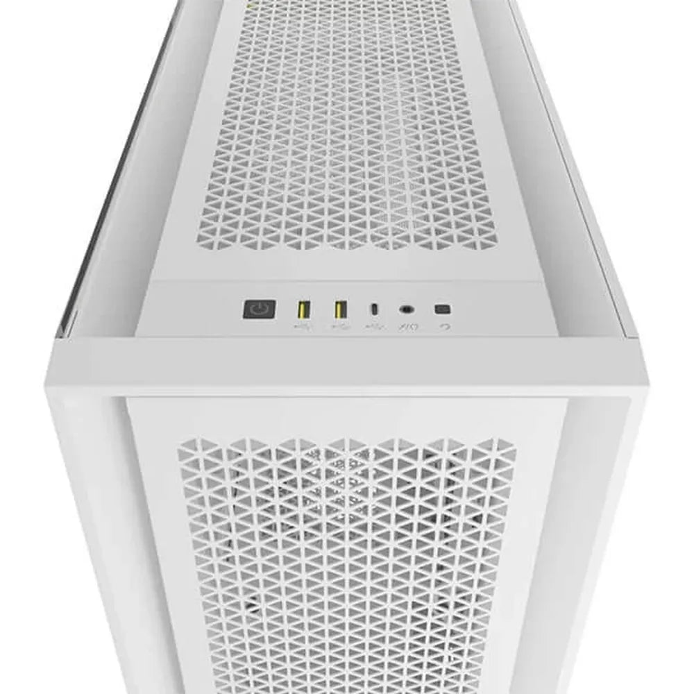 CORSAIR 5000D Core Airflow (ATX) Mid Tower Cabinet (White) - 2