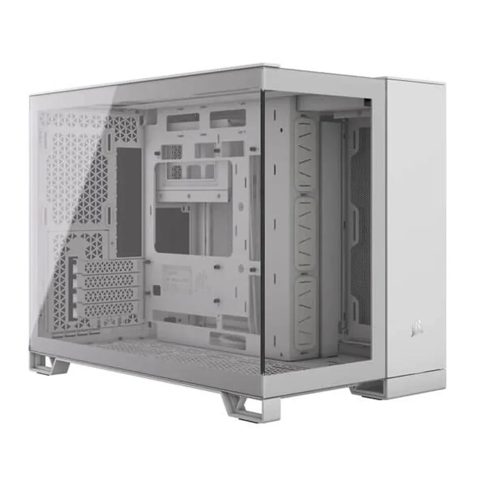 CORSAIR 2500X ATX Mid Tower Dual Chamber Cabinet (White) - 2