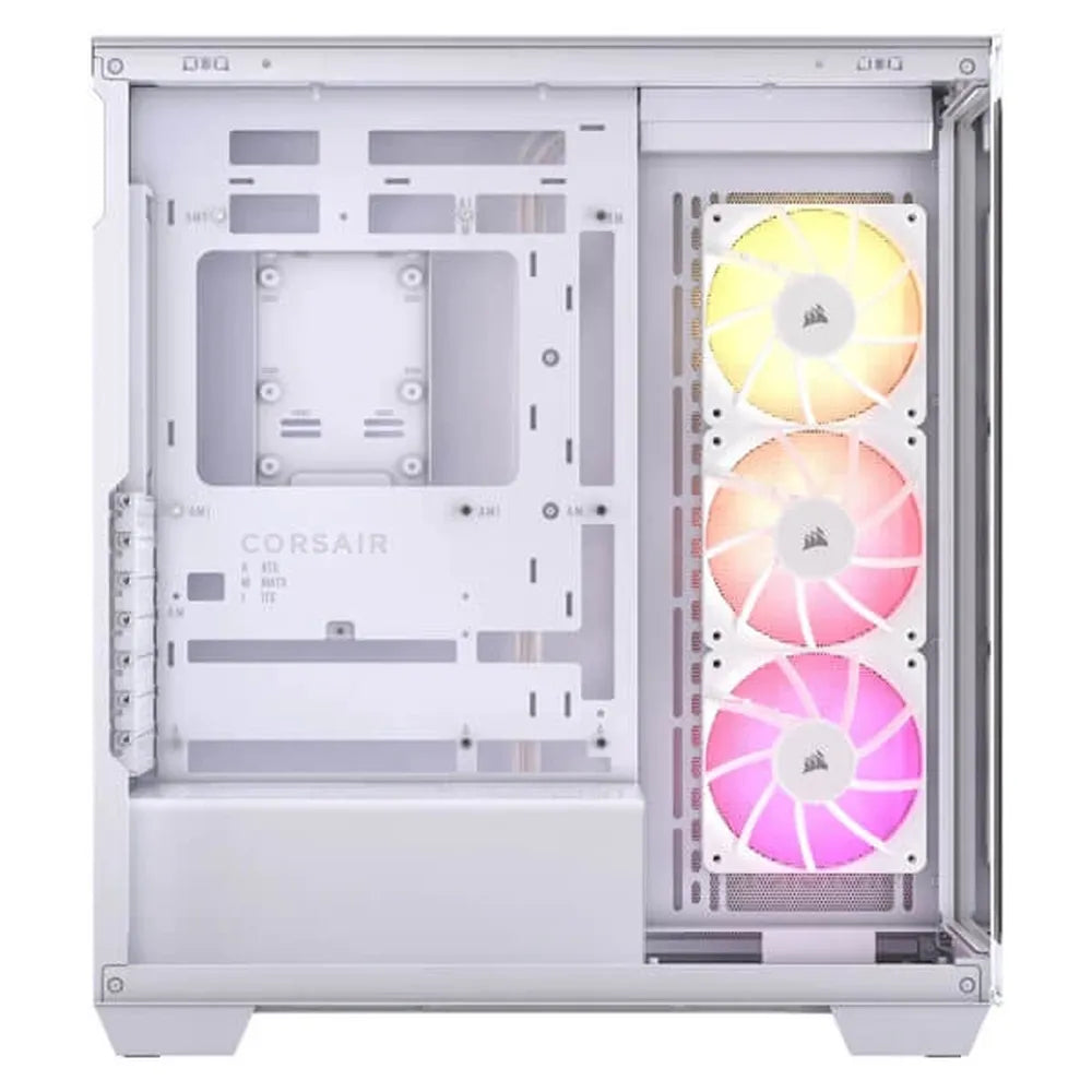 CORSAIR 3500X ARGB EATX Mid Tower Cabinet ( White ) - 3