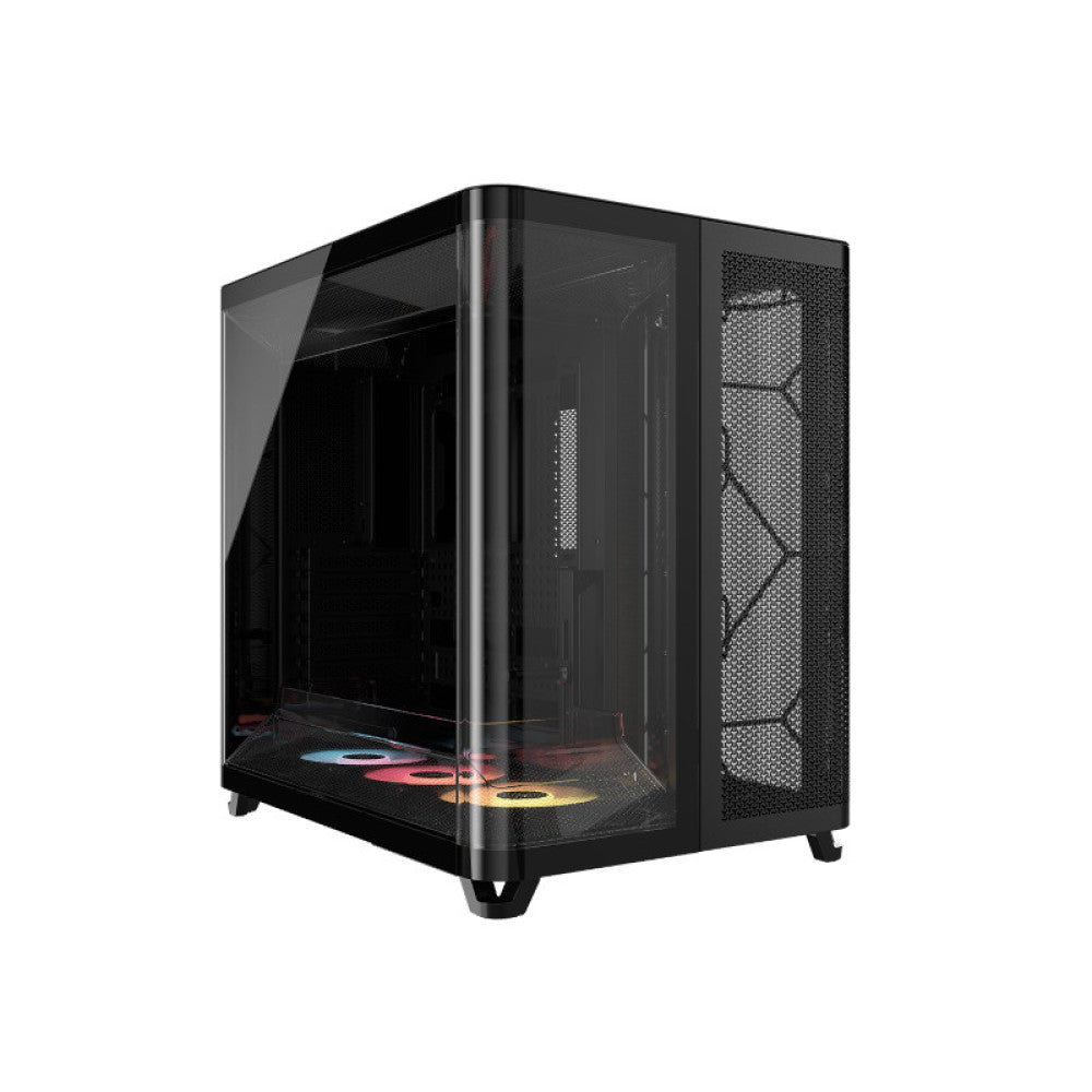 CORSAIR Air 5400 RS-R ARGB Triple Chamber Mid Tower Cabinet ( Black ) – TechCure India