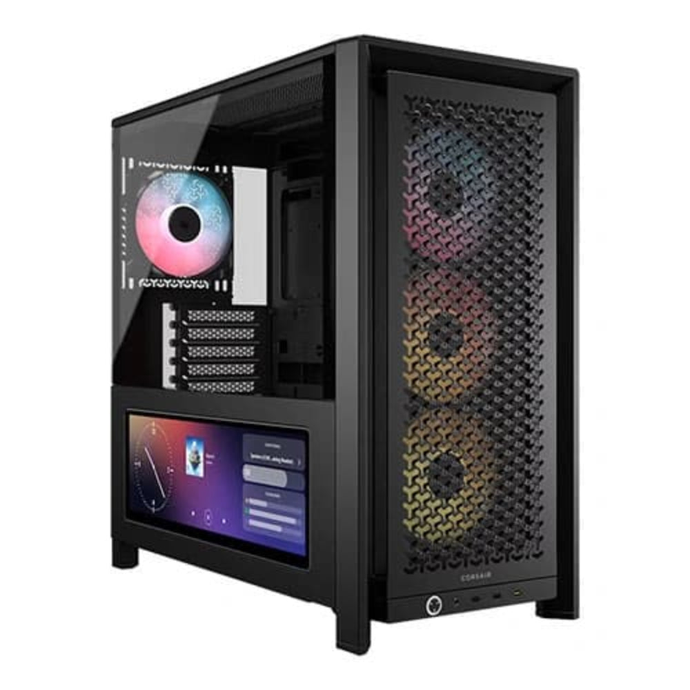CORSAIR Frame 4000D LCD RS ARGB Premium EATX Mid Tower Cabinet ( Black )