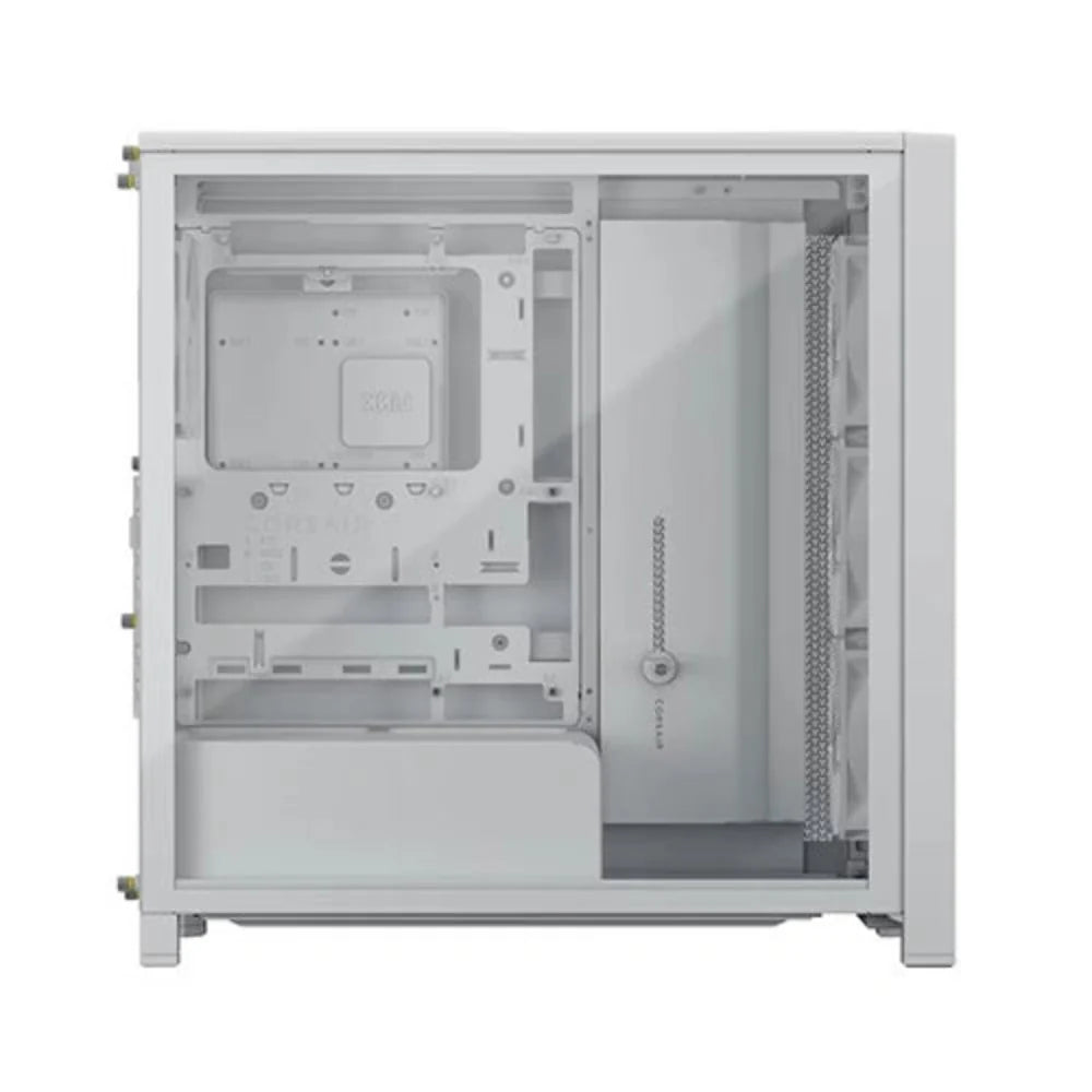 CORSAIR Frame 4000D Wood RS Modular EATX Mid Tower Cabinet ( White ) – TechCure India